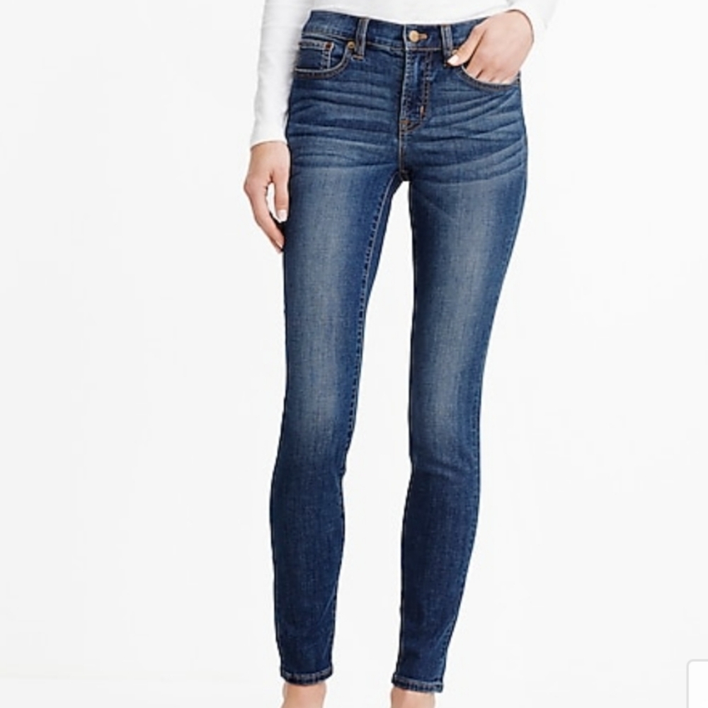 J Crew rockaway wash skinny jean